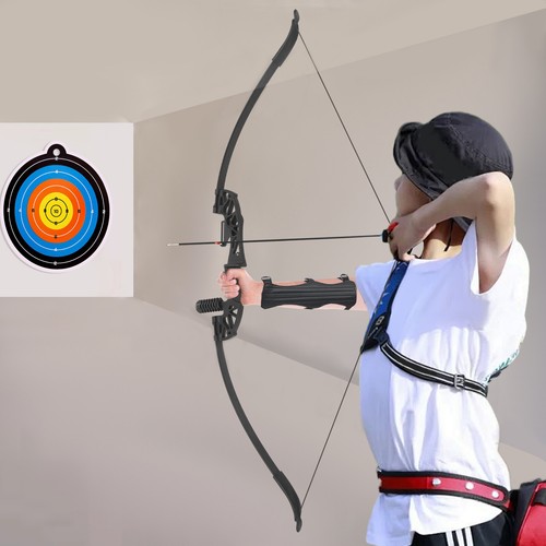 Black hunter recurve bow - hunter,