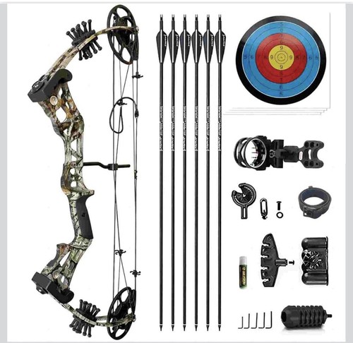 Musen camo compound bow - camo,