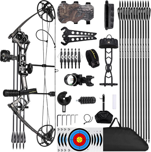 Compound bow and archery - and, sets